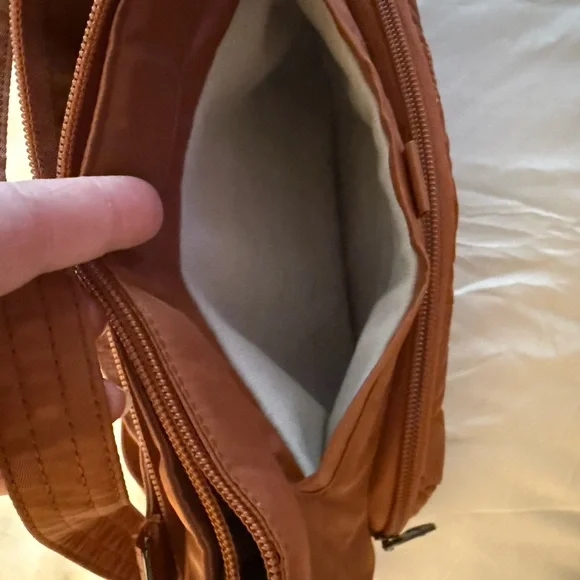 Lug Samba XL Crossbody Bag in Copper Brown - Picture 7 of 7